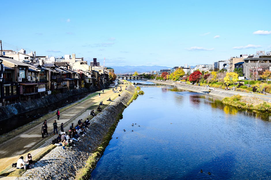 Discover The Timeless Charm scenic landscape of traditional Japanese city