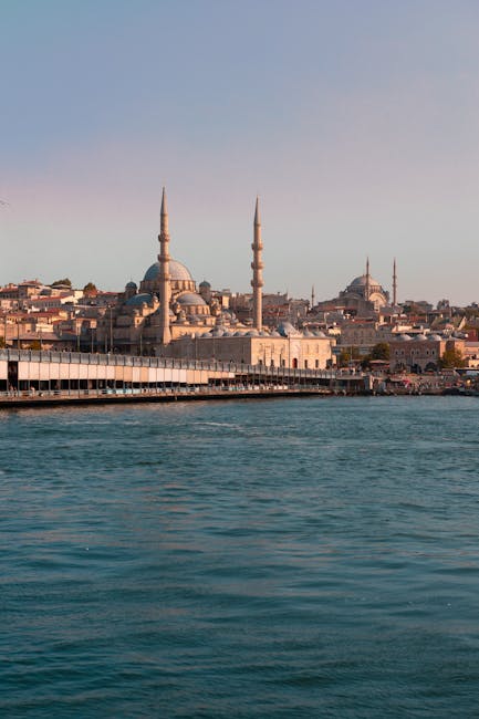 scenic cityscape, cultural landmarks, historic sites